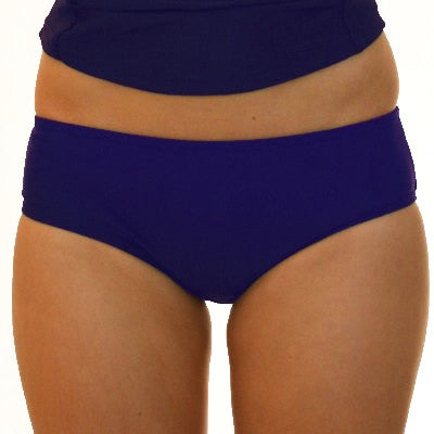 SOPHIA - Midrise Tankini / Bikini Bottoms - Navy Blue