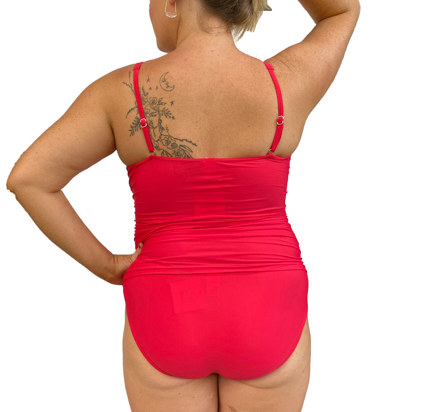 Red tankini top cheap